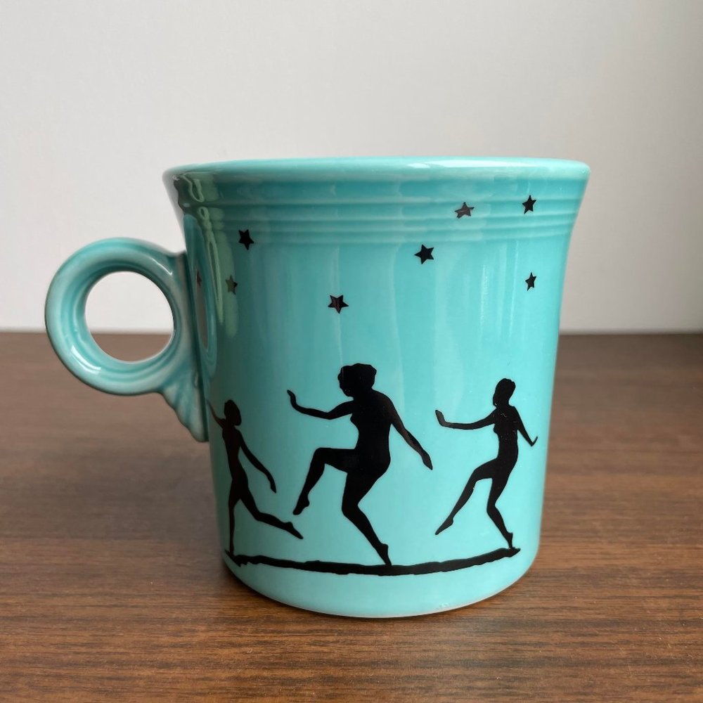 Fiesta Ware Mug Made Exclusively For Mega China - Retired Design